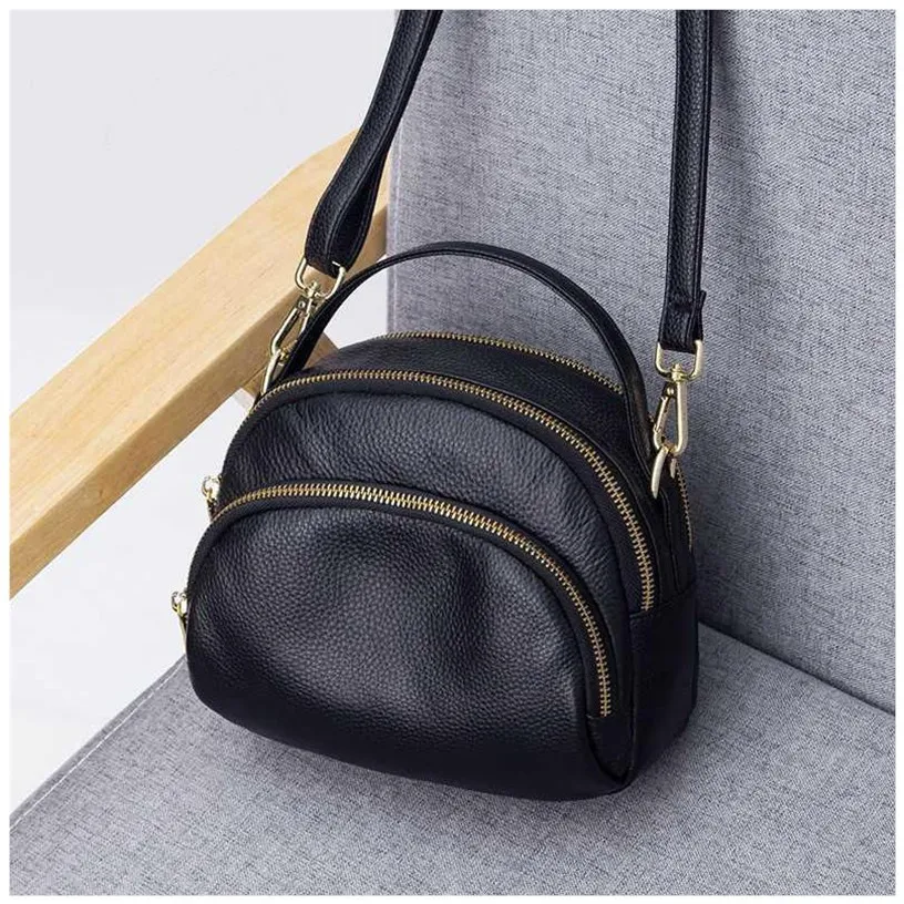 Women Fashion Bag Korea PU Leather Small Female New Shoulder Messenger Crossbody Mobile Phone Bag Hand Bags Pure Color