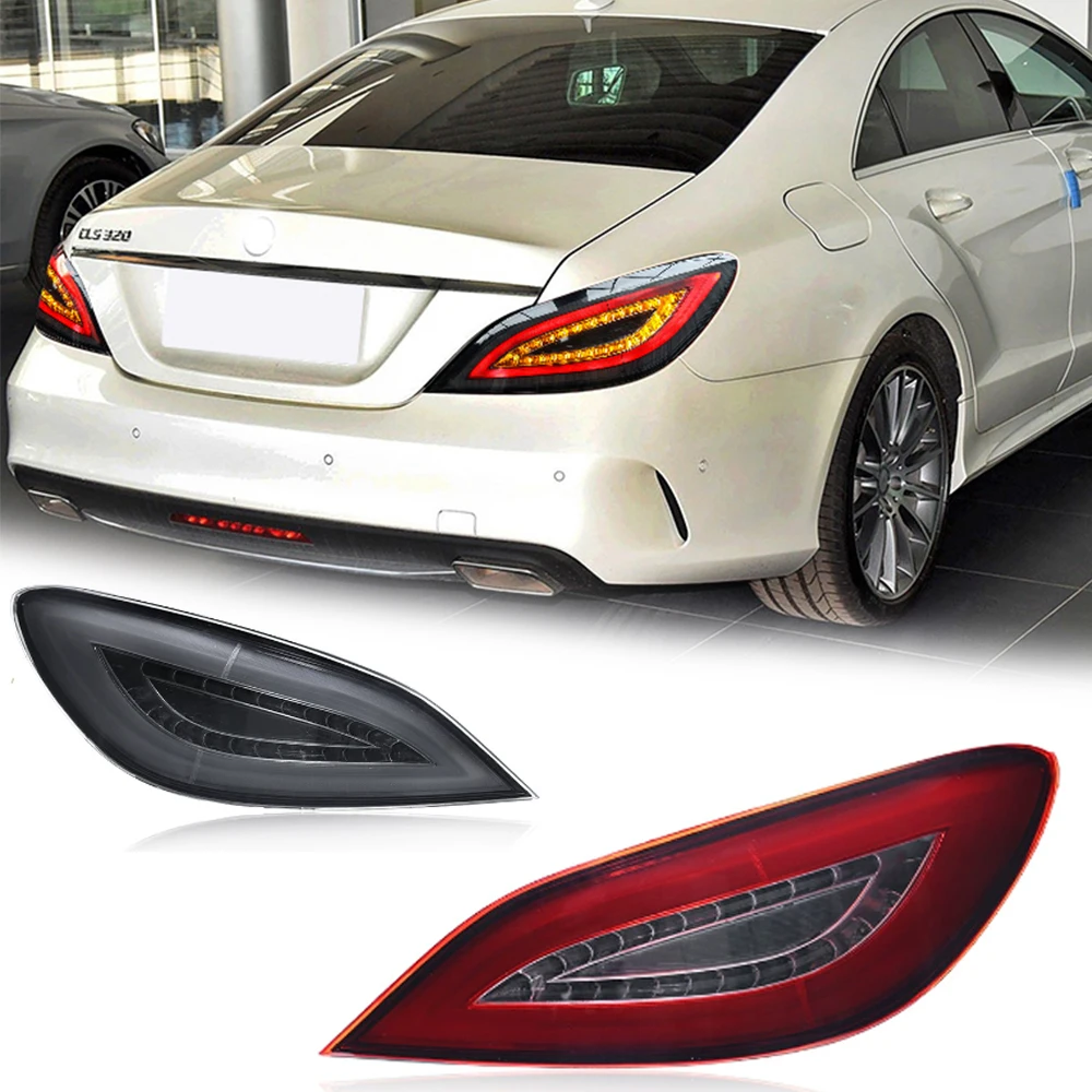 

Стайлинг светодиодные задние фонари для Mercedes-Benz CLS W218 12-17 светодиодные DRL автомобильные задние фонари в сборе аксессуары для сигнала модифицированная лампа