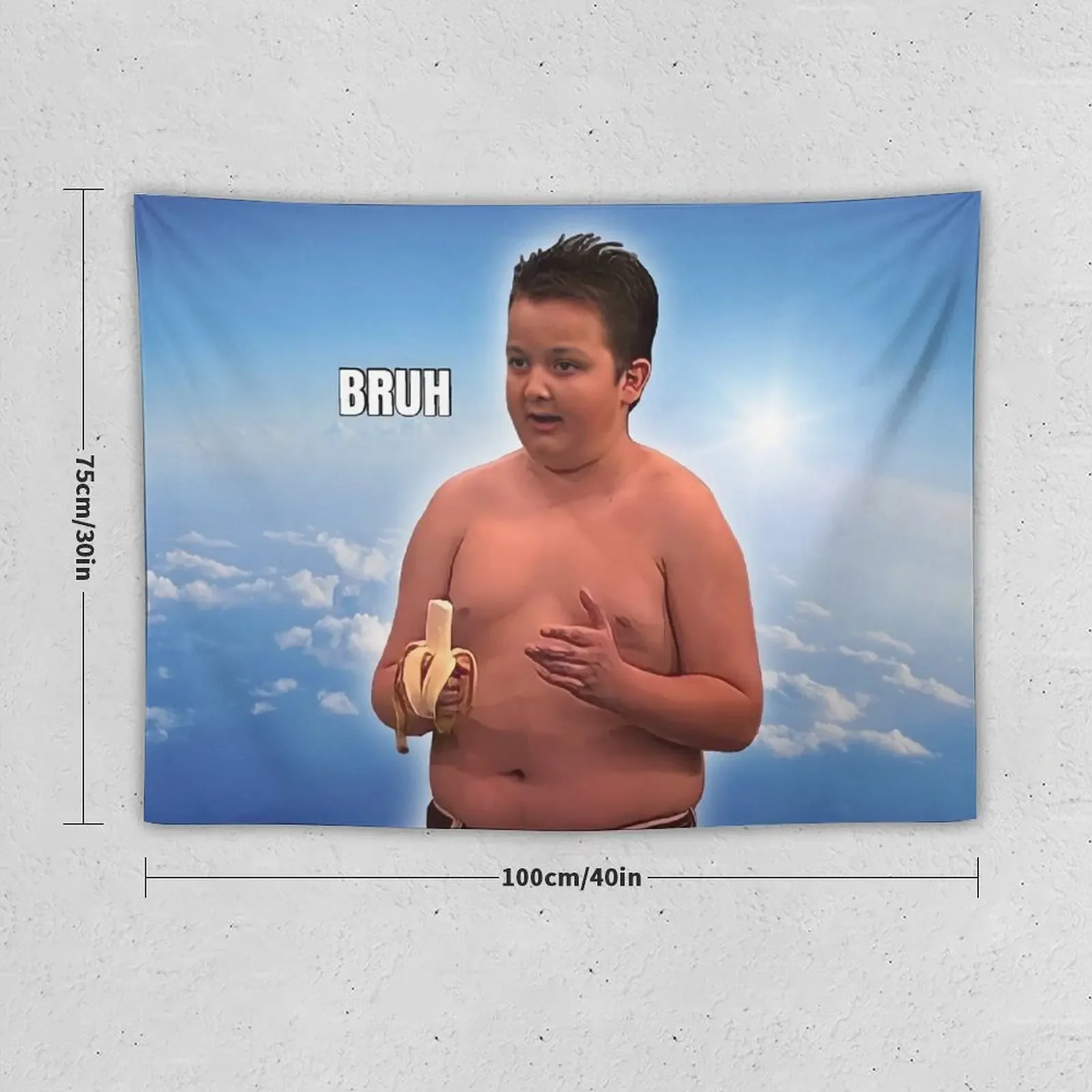 Gibby Bruh Meme Tapestry Aesthetic Home Decor Aesthetic Room Decors Tapestry