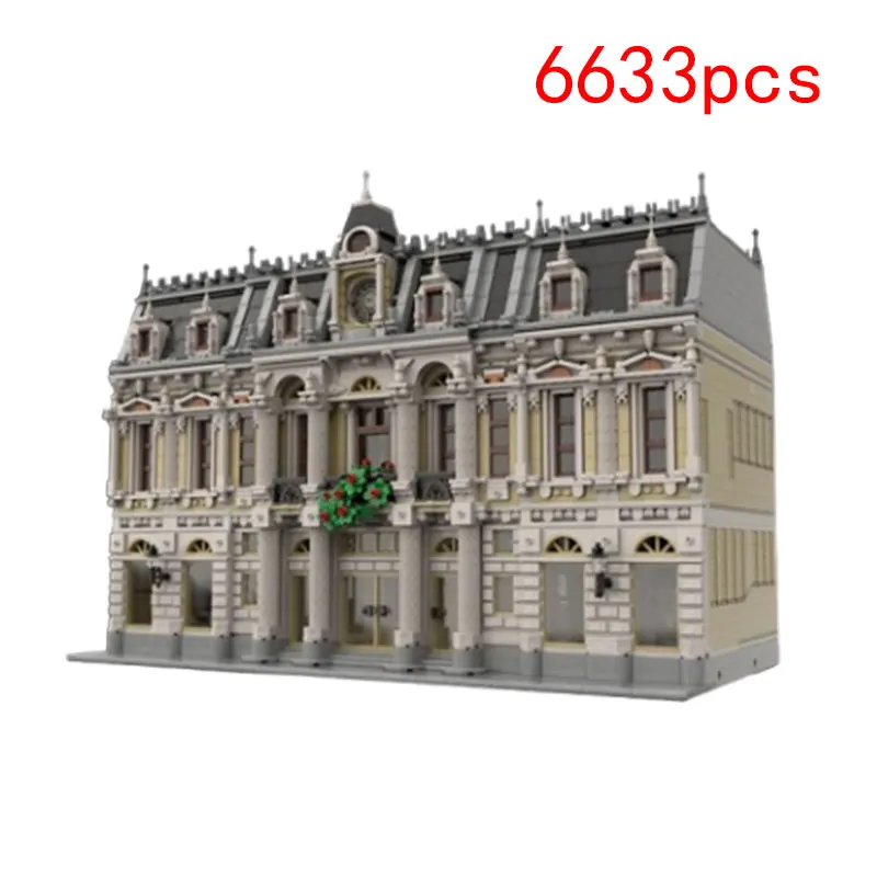 

Spot MOC-98927 6633pcs small particle assembly building blocks Royal Opera House building model toy gift
