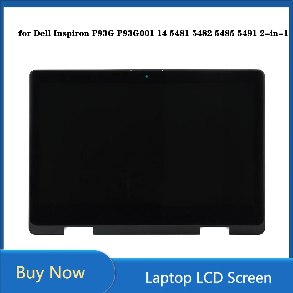 14 inch Laptop Display for Dell Inspiron P93G P93G001 14 5481 5482 5485 5491 2-in-1 LCD Touch Screen Digitizer Assembly FHD