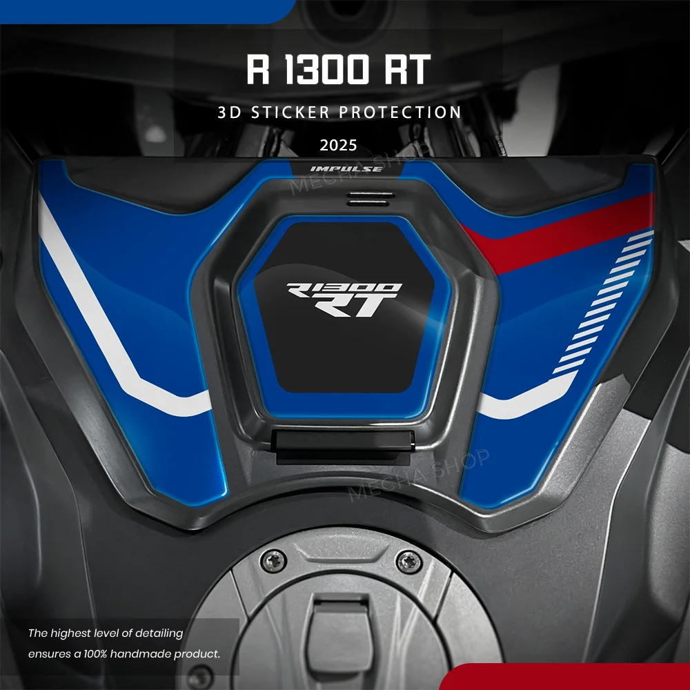 R1300 RT Stickers Glove Box Motorcycle 3D Resin Sticker Protection Kit for R 1300 RT 2025- R1300RT Accessories