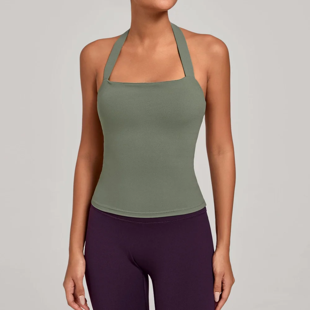 Women Halter Yoga Bra Workout - Sports Bra Racerback 评论和价格