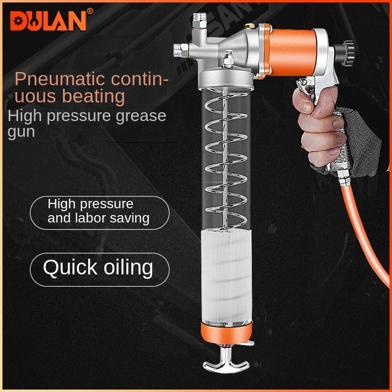 Wyj Pneumatic Grease Gun Automatic High Pressure Oiler Butter Maker