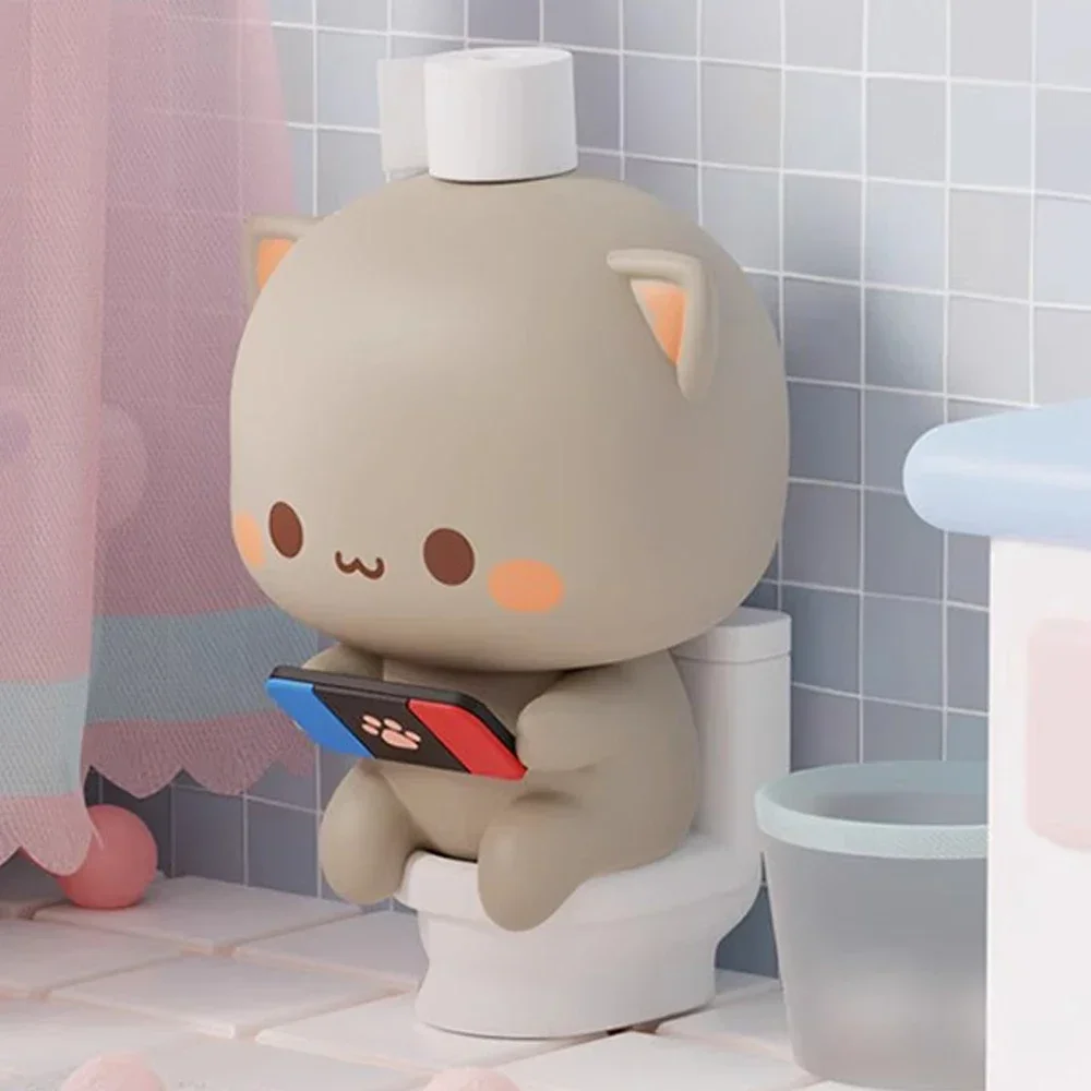 Mitao Cat 4-Jahreszeiten-Glückskatze, günstige süße Katze, Blindbox, Spielzeug, Blindbeutel, Cartoon-Figur, Puppe, Heimdekoration, Jungen und Mädchen, Geschenkspielzeug