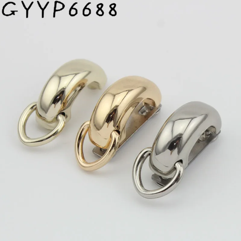 

10-50pcs 5colors 14mm Hardware Accessories bridge connector metals hanger u ring for DIY bags project connector arch bridge