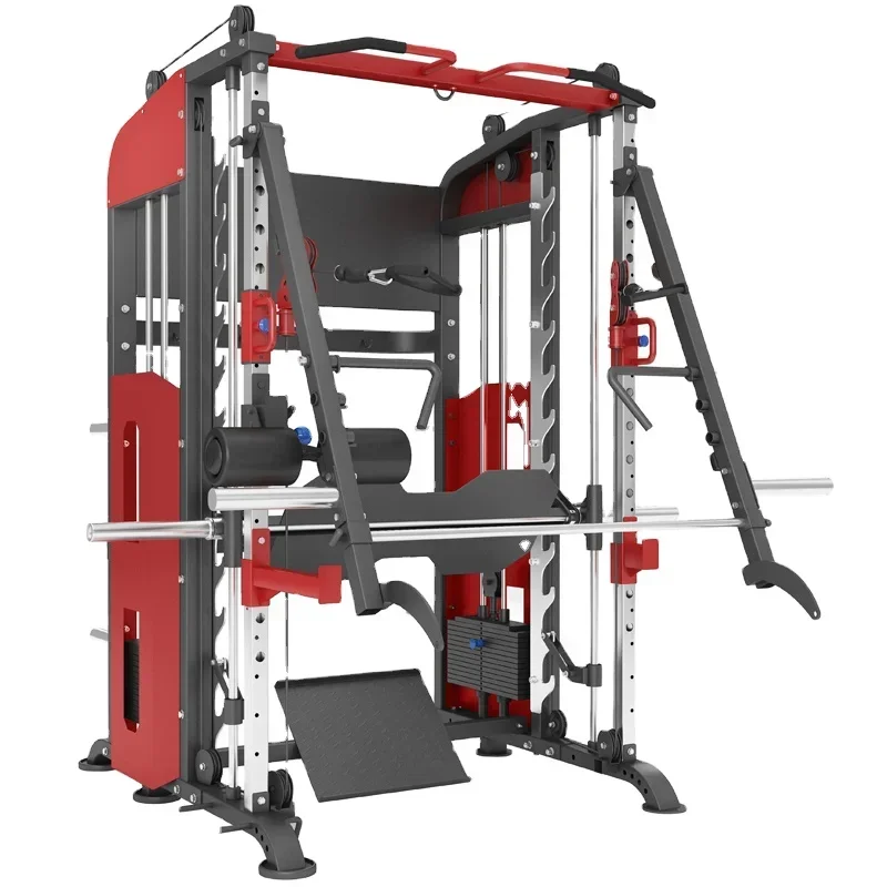 Wholesale Price Exercise Multi Functional MND Home Gym Equipment Smith Machine With Cable Crossovers