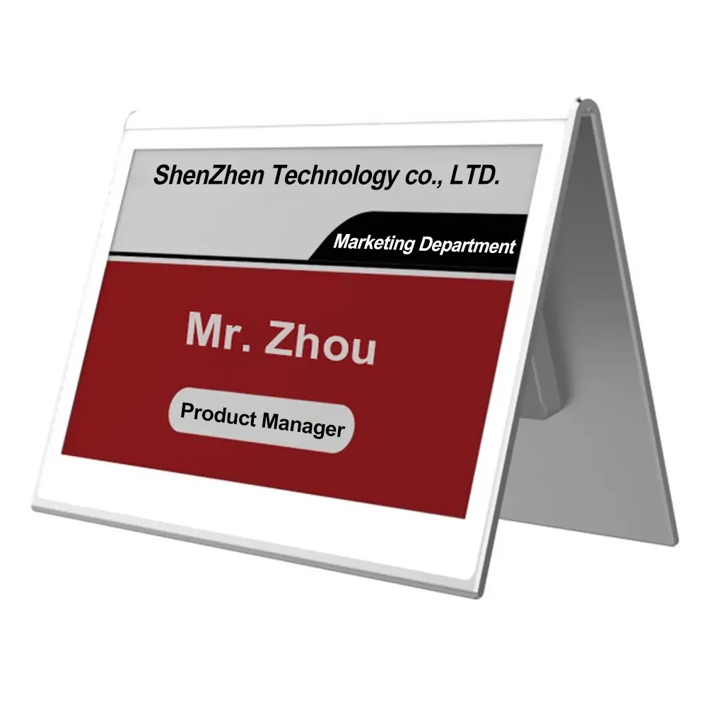 Bluetooth Signage With 7.5'' E-Ink Display Single-Sided Screen Desktop E-Paper Display Smart Office Solution Bluetooth Etiqueta