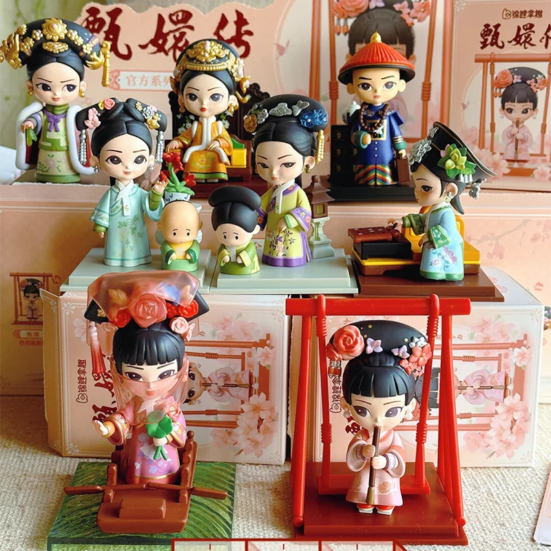 Empresses in The Palace 3 Generation Blind Box Legend of Zhen Huan Anime Action Figurine Toy PVC Model Mystery Box Surprise Gift