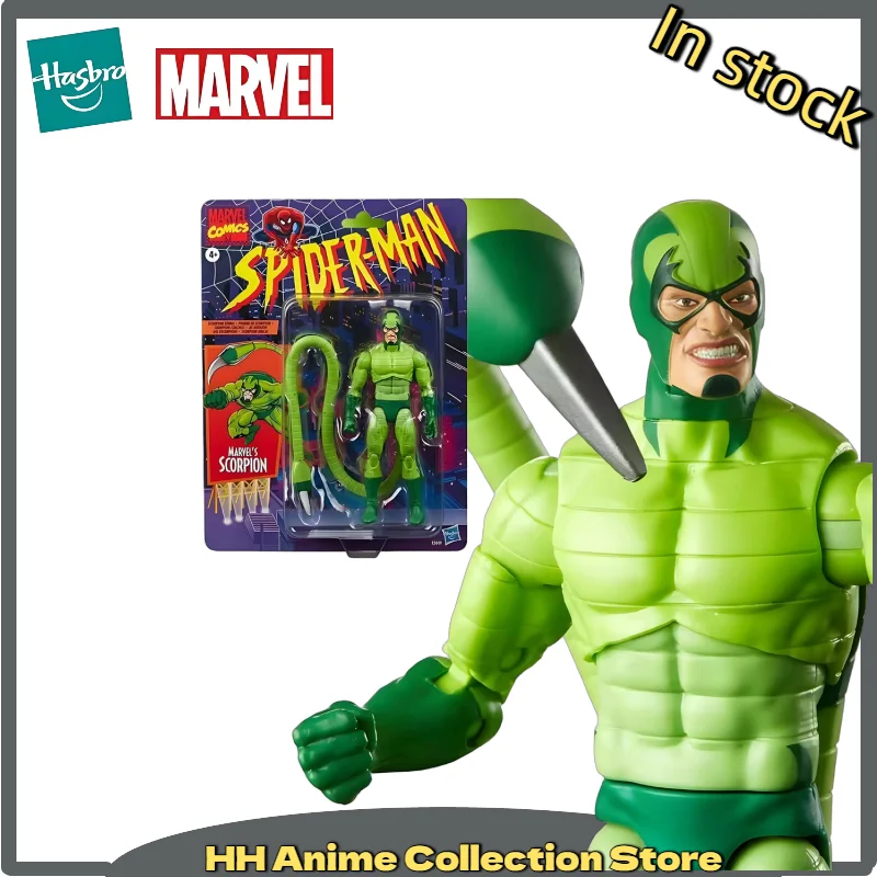 

В наличии: Коллекционная фигурка Hasbro Marvel Legends ML Spider-Man 1/12 Scorpion на подвесной карточке, готовая к отправке.