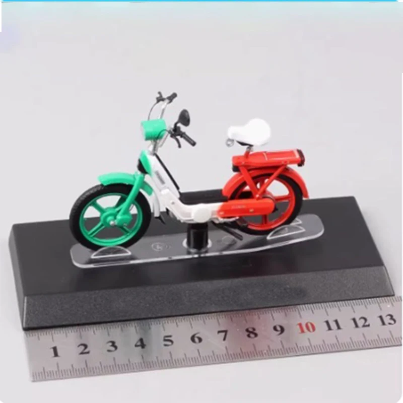 Modèle de moto en alliage 1:18, modèle de vélo électrique, ornement de Collection adapté aux amateurs de cyclisme, cadeaux pour enfants