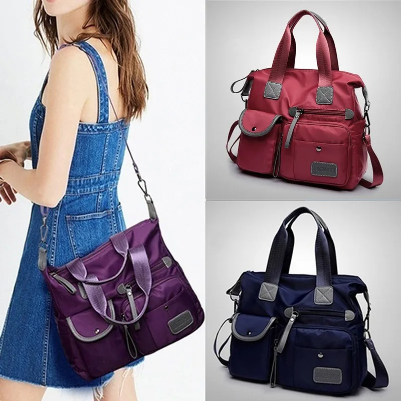Practical New Arrival Nylon Women Messenger Bags Casual Large Capacity Ladies Handbag Female Crossbody Shoulder Waterproof