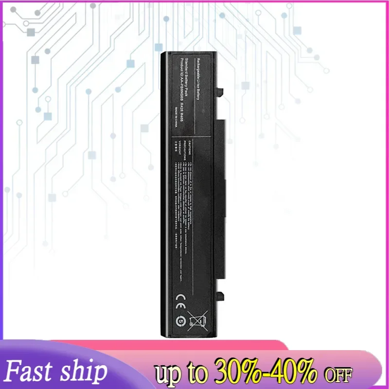 Long-Lasting 0mAh Laptop Battery for Samsung AA-PB9NC5B AA-PB9NC6B R518, AA-PB9NC6B