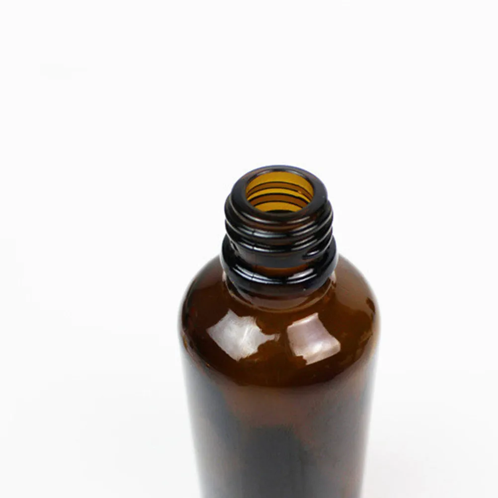 8Pcs Essential Oil Bottle Glass Small Perfume Dropper Container Travel Kit Women Portable Liquid Storage Bottles Brown view 5