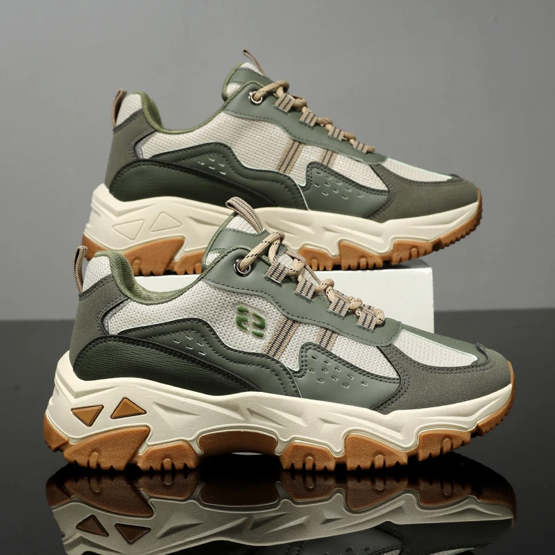 

New Styles of Mesh Sports Casual Shoes for Autumn and Winter, Fashionable and Trendy, Versatile for Both Sports and Running.