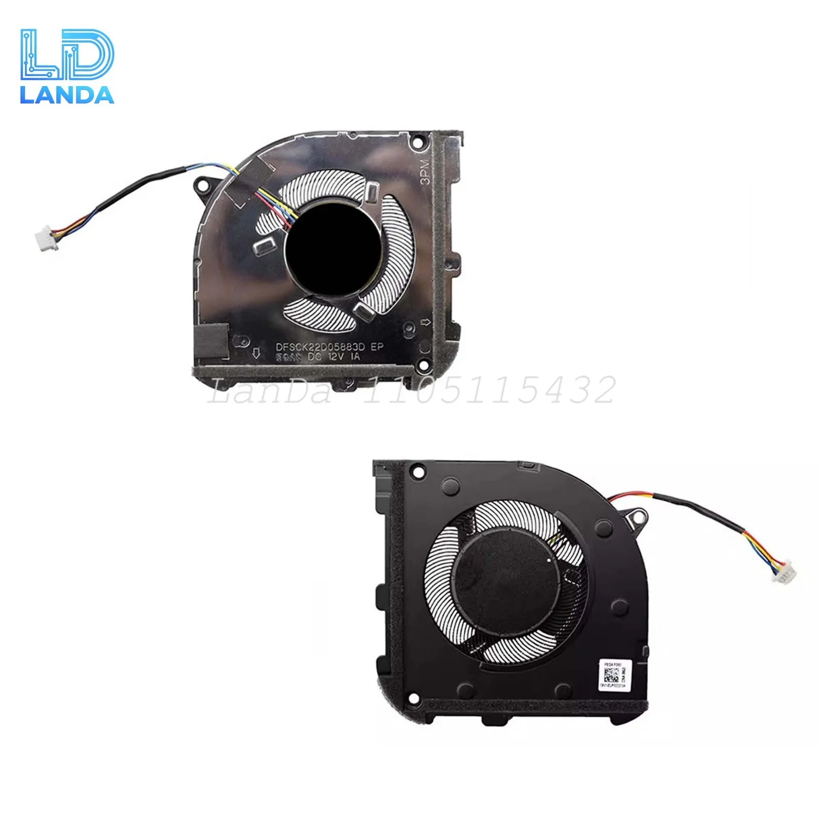 Cooling Fan For ASU-S 14 15 VivoBoo-k S5402Z K3502 K3402ZA Laptop