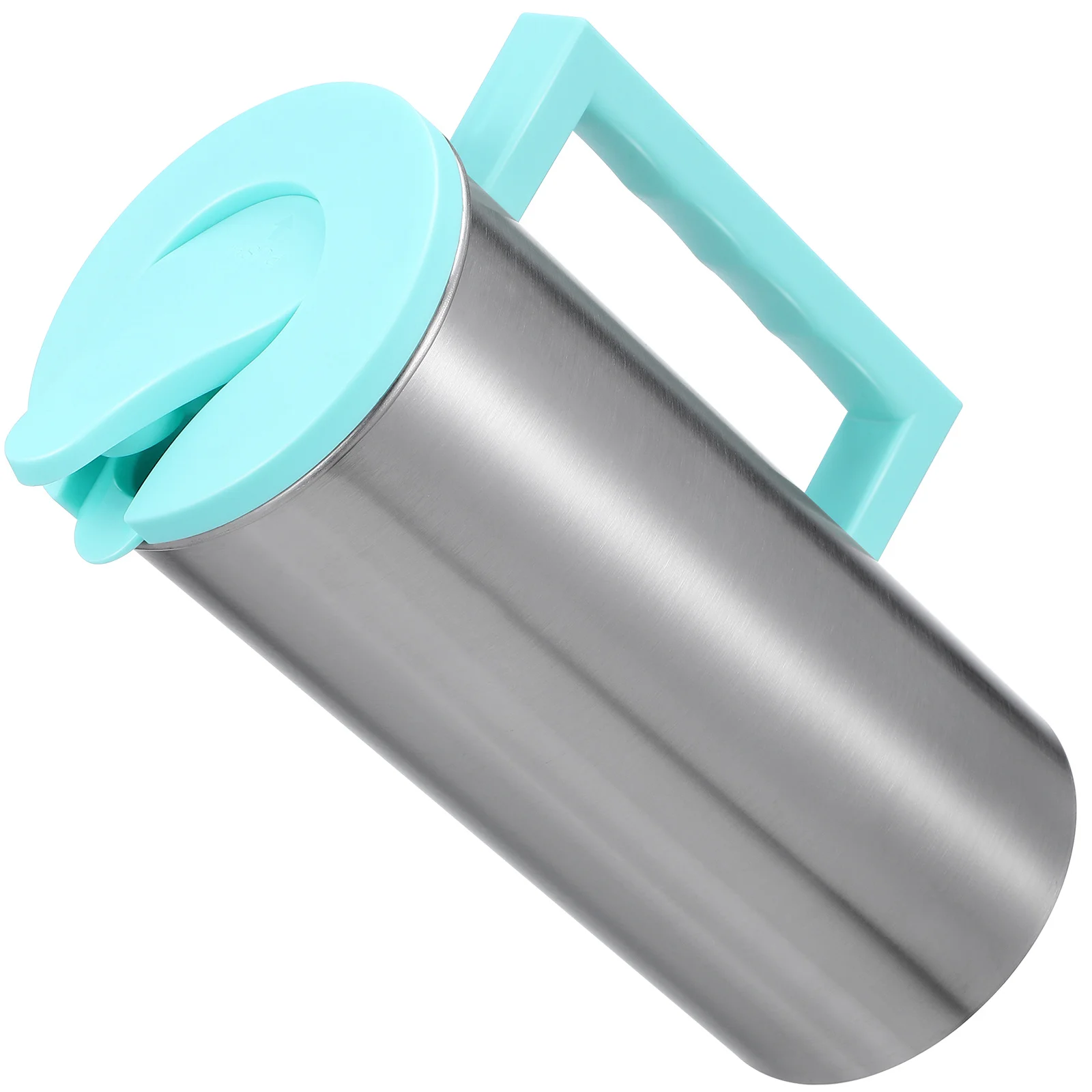 

1Pcs Water Kettle Stainless Steel Pitcher Set Nordic Green Leak Proof Lid for Juice Coffee Tea Iced Drink