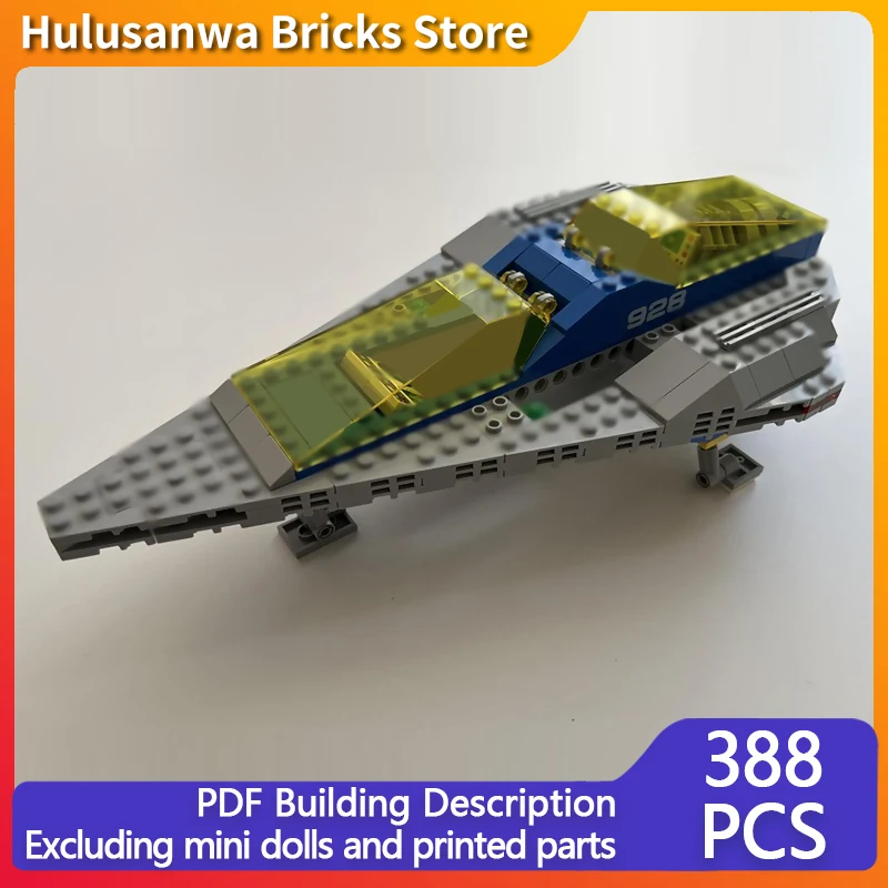 

Space Sleek Cruiser Model MOC Building Bricks War Equipment Modular Technology Gifts Holiday Assemble Children Toys Suit