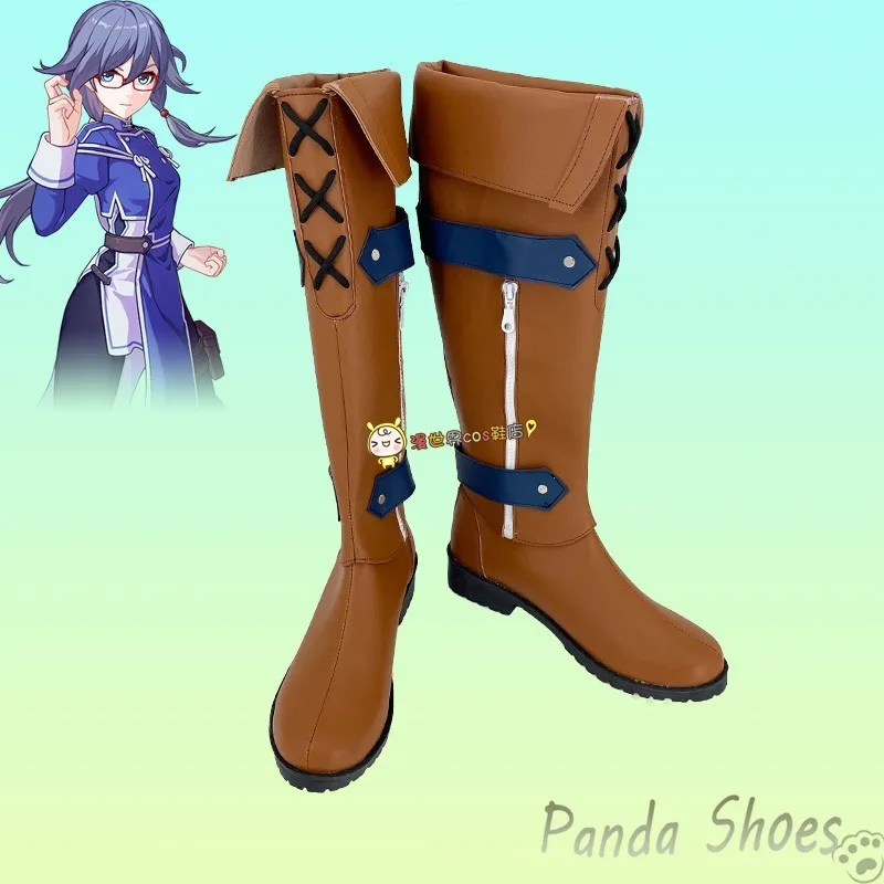 

Honkai Impact 3rd Fu Hua Cosplay Shoes Anime Game Cos Long Boots Fu Hua Cosplay Costume Prop Shoes for Con Halloween Party