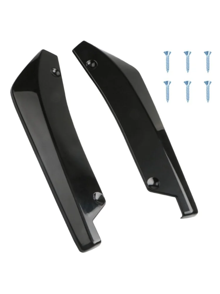 Auto Front- und Heckstoßstangen-Schutzleiste Spoiler Diffusor Splitter Kratzschutz Carbon-Faser Winglets Seitenschweller-Erweiterung Universal