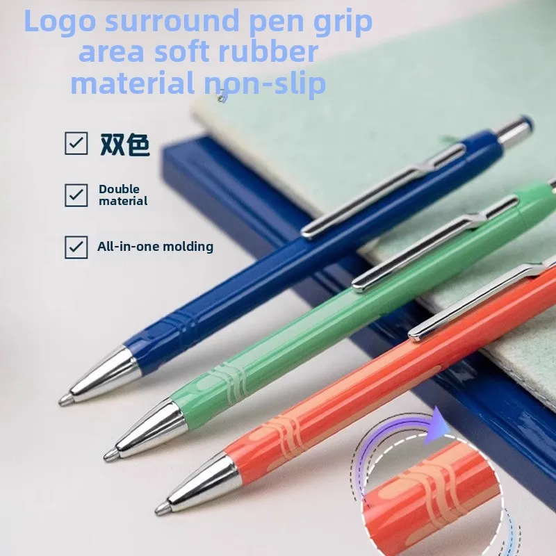 

Schneider Elegant Retractable Gel Pen Replace with G2 Refill 0.5mm Neutral Pen School Teacher Boss Sign Pen Office Accessories
