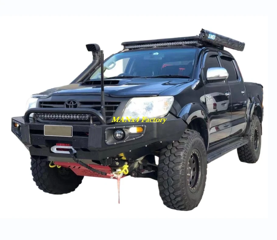 

Manx4 Hilux Vigo Bull Bar стальной передний бампер для Hilux 12-15