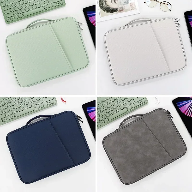 

Sleeve Case For iPad 10th 9th Generation Pro 12 9 Shockproof Cover for Air 5/4 MiPad 5 Pro 11 12.4 Bag For Macbook Matepad 12.6