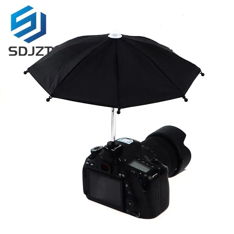 1PC Black Dslr Camera Umbrella Sunshade Rainy Holder For General Camera Photographic Camera Umbrella