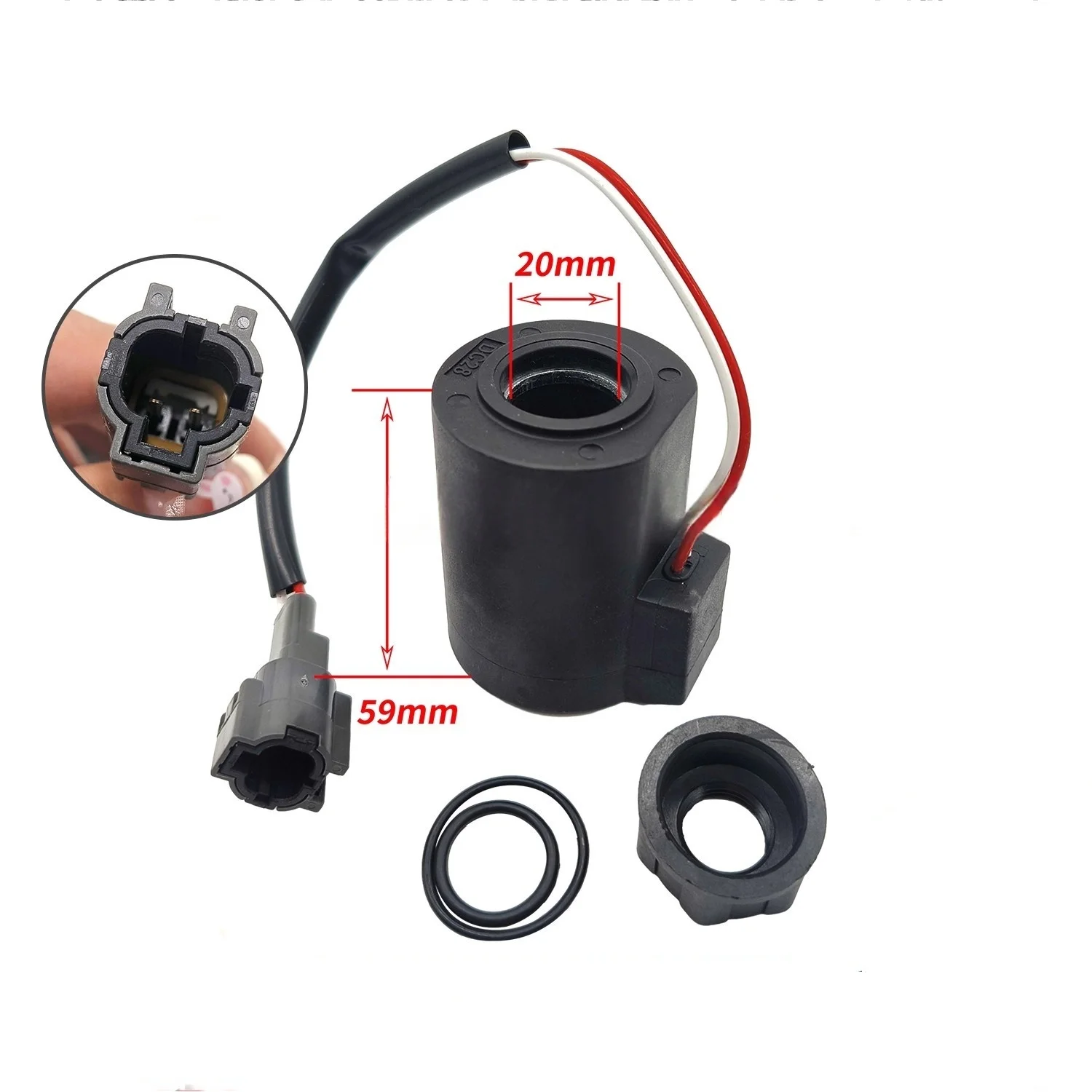 

Подходит для экскаватора Kato HD512 820 1023 1430-1-2-3, блокировка пилота, катушка поворотного электромагнитного клапана
