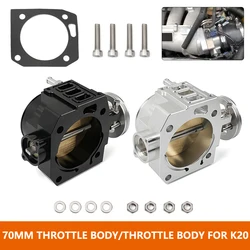 RASTP-Aluminum 70MM Intake System Throttle Body Performance Intake Manifold for RSX DC5 CIVIC SI EP3 K20 K20A CNC RS-THB005
