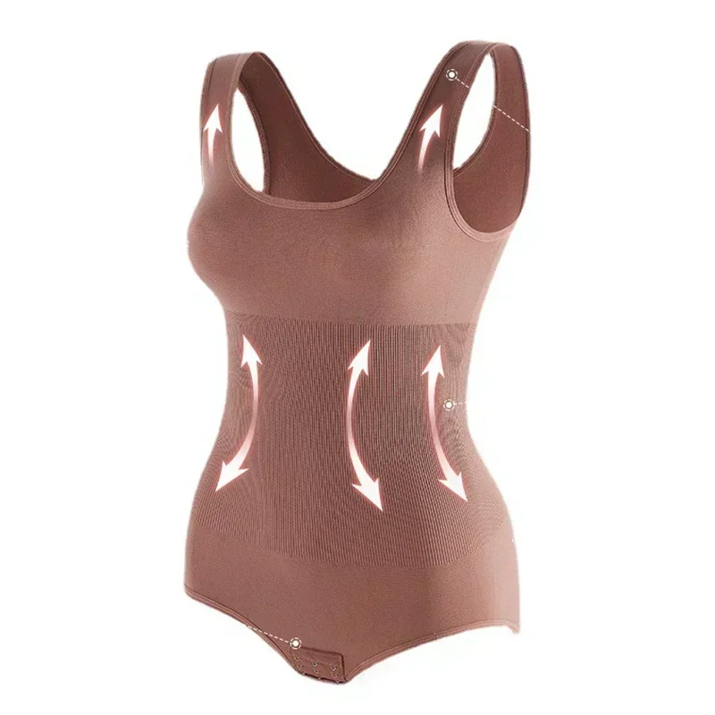 1/2PCS Bodysuit Women Slimming Shapewear Corset Reducing Body Shaper Modeling Underwear Tummy Control Panties Briefs 35-110kg