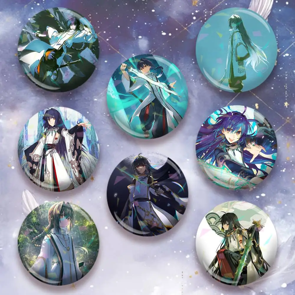 Yamato Takeru Fate Grand Order  Icon Badge Handmade Tinplate Brooch for Chest Ornament Gifts Easter decorations