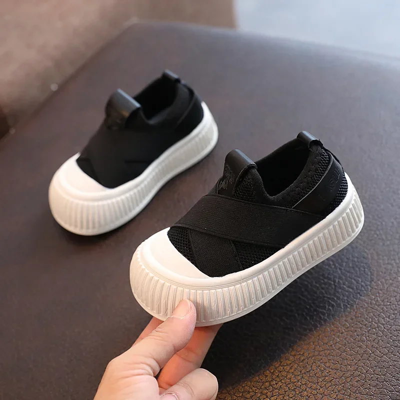 Children Canvas Shoes for Kids Round Toe Sneakers Breathable New Spring 2024 Fashion Toddler Girl Shoes Kids Boys Casual Shoes