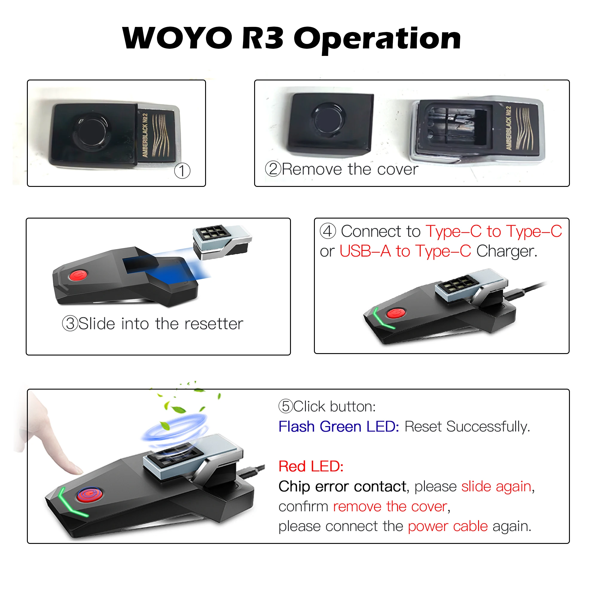 WOYO R3 For BMW Ambient Air Cartridge Resetter, Fragrance Smart Box Chip Activator Tool for G30 G11 X3-X7 3/5/7 Series