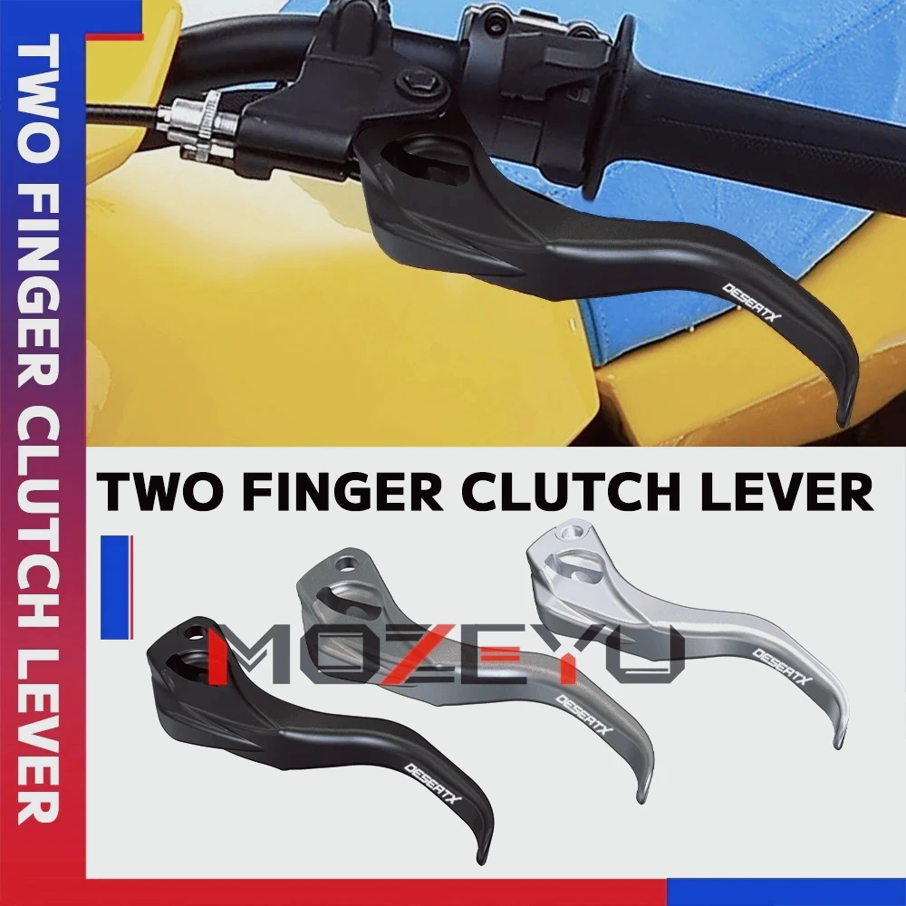 

FOR Ducati DesertX 2022 2023 2024 2025 Motorcycle Two Finger 10% Force Reduction Shorty Stunt Clutch Lever DESERT-X Accessories