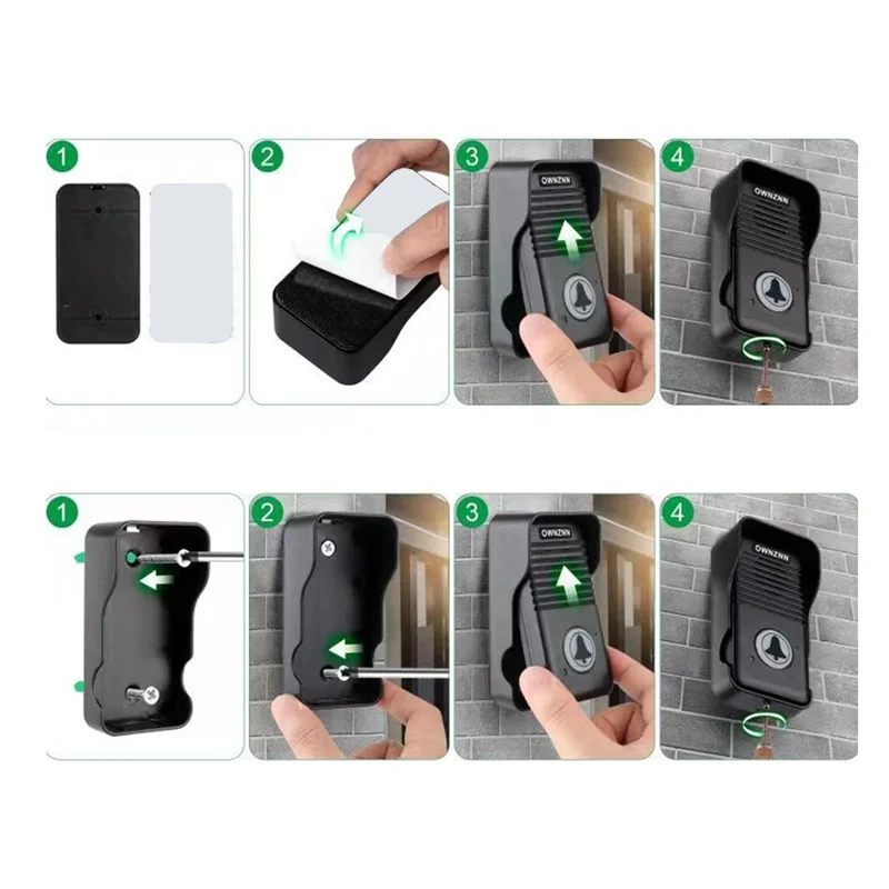 CEA Doorbell Wireless Voice Duplex Intercom Movable High Floor Caller For Factory Office