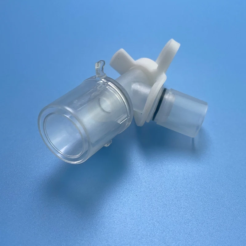 Anesthesia Tube L-shaped Connector Elbow Circuit Inside Outside Male and Female Tracheal Intubation Connector 90 Degree