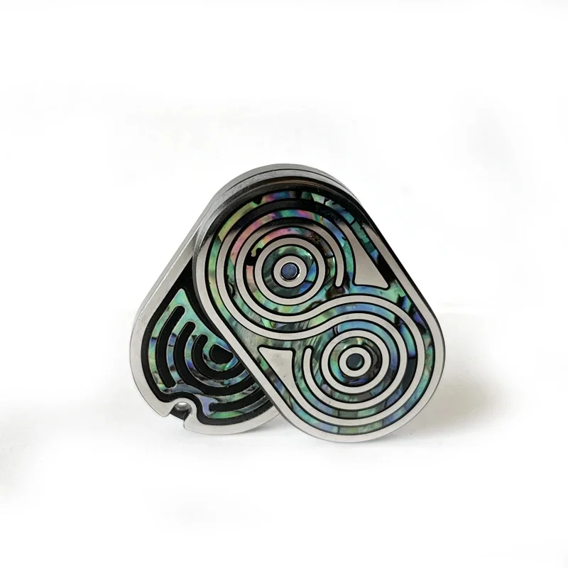 

New Tiebro Fritillary Material Adult EDC Fidget Slider Stainless Steel ADHD Office Desk Toys Anxiety Stress Relief Autism Spinne