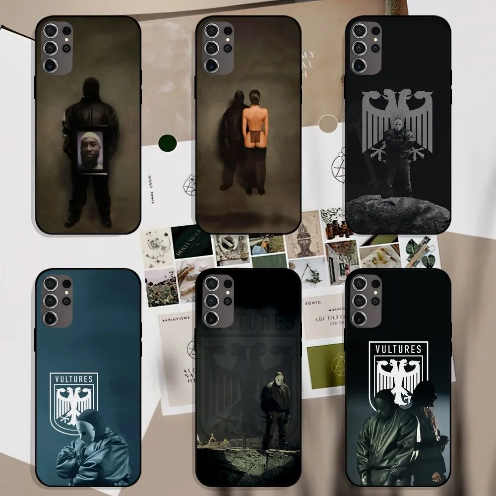 K-Kanye West vultures 2 Phone Case For Samsung Galaxy A52 A53 A72 A71 A73 A80 A91 S Shell