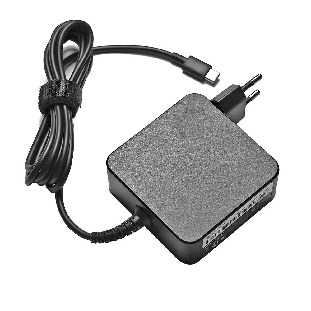 20V 3.25A 65W USB Type-C AC Laptop Power Adapter Charger For Lenovo Thinkpad X1 Carbon Yoga X270 X280 T580 P51 P52s E480 E470 S2