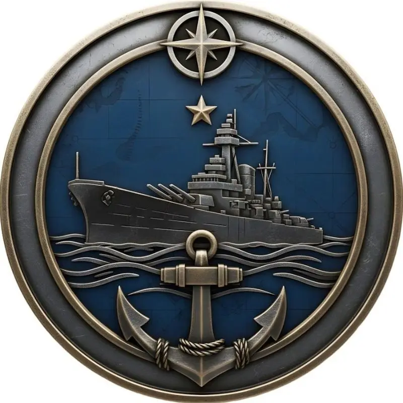 CIFBUY Metal Sea Thematic Wall Art for Living Room Office Cafe Decor, Nautical Metal Wall Sculpture