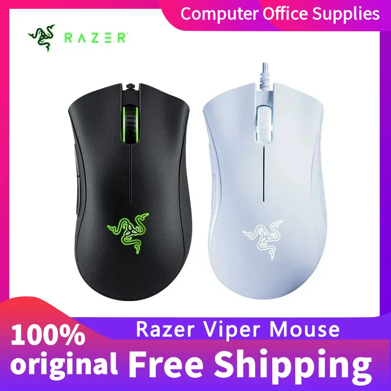 

Razer Purgator Viper Standard Edition Wired Gaming Mouse Esports Grade Optical Sensor RGB Light Small Hand Mouse Ergonomic 1KHz
