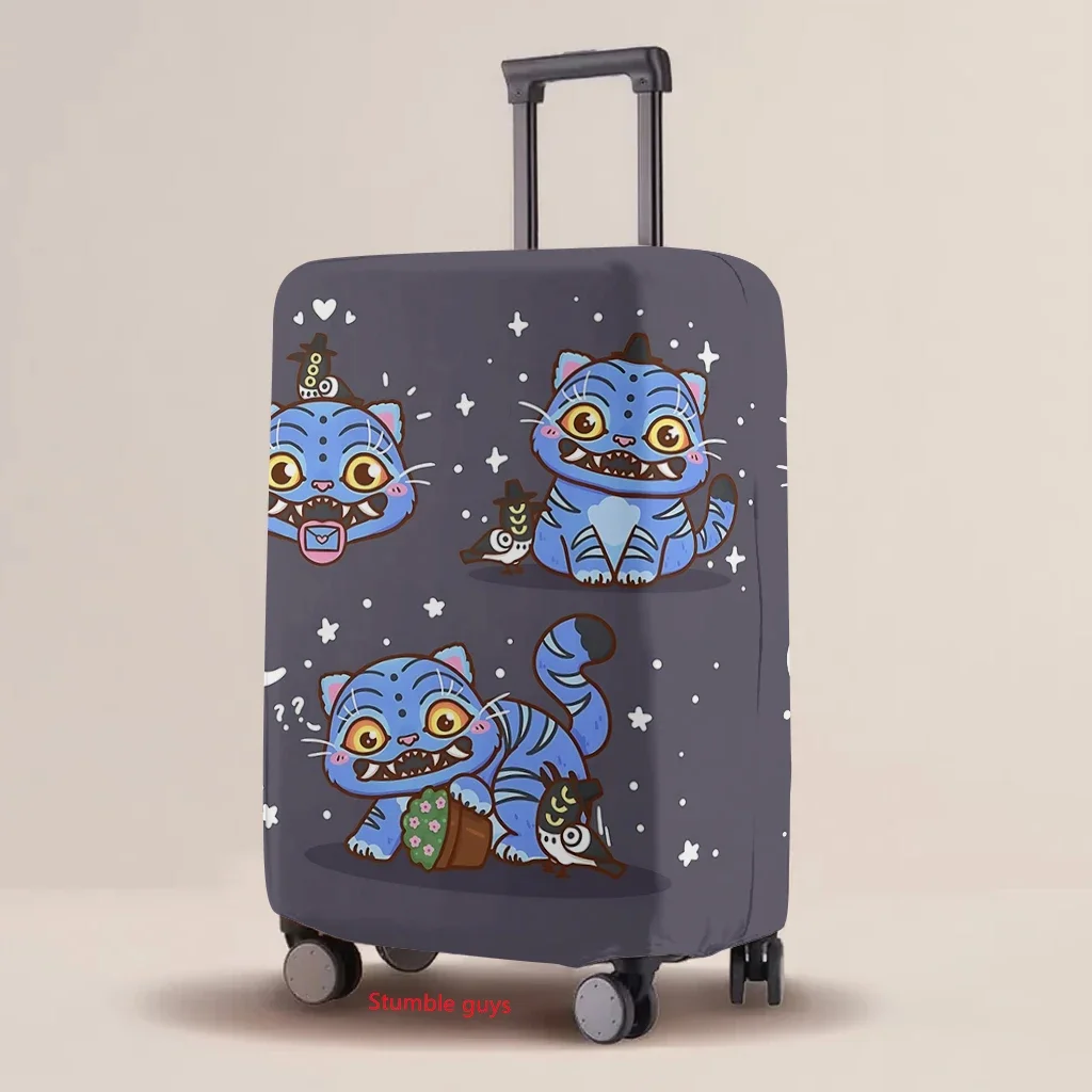 

Kpop Demon Hunters Cartoon Luggage Cover Elastic Multi-Size Protective Case Fits 18-32 Inch Travel Suitcase​