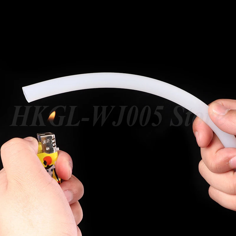 ID 2-38mm الصناعية الصف خرطوم مطاط السيليكون شفافة أنبوب مطاط السيليكون مرنة غير سامة أنبوب السيليكون للتخصيص