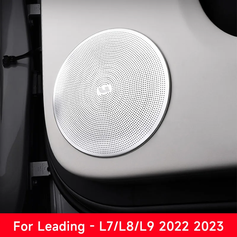 

Suitable for Leading Ideal Lixiang L7 L8 L9 Car Door Audio Speaker Decoration Cover Door Bass Horn Cover Car Accessories