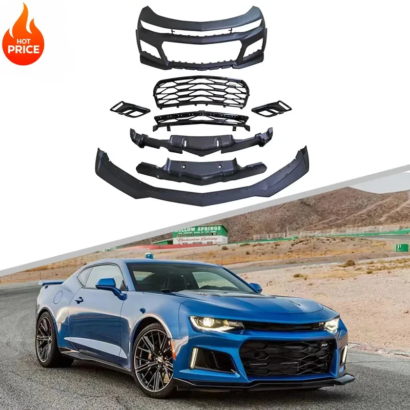 

ZL1 Style PP S Front Bumper Modified Auto Body Kit for Camaro 2016-2018 5th
