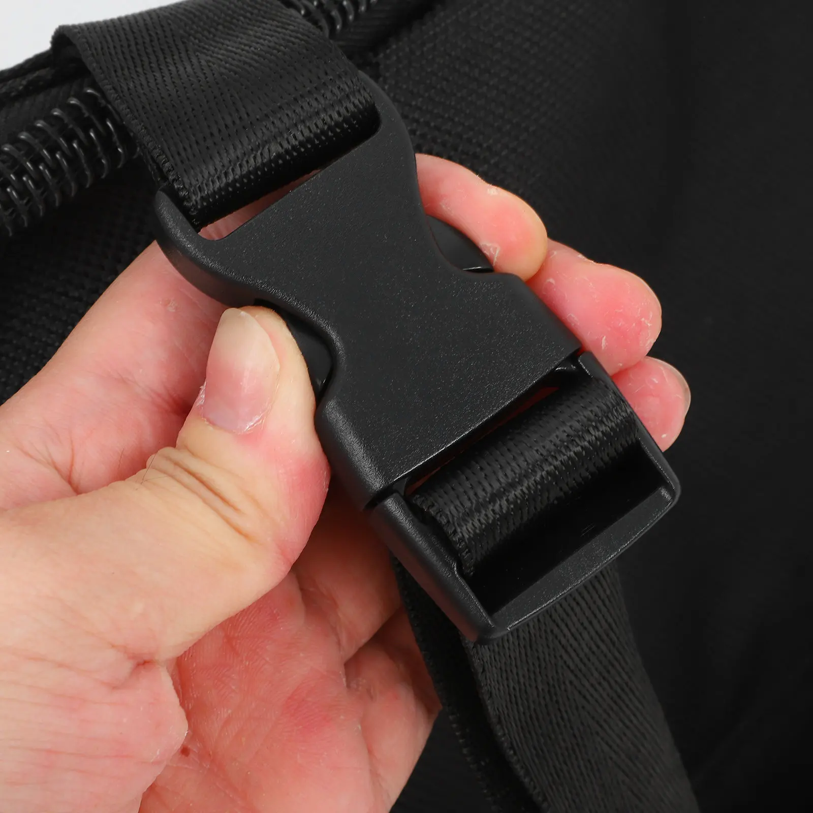 Bolsa para acordeón 120B, mochila acolchada, estuche de almacenamiento para instrumentos musicales, tela Oxford negra, resistente al desgaste, resistente al agua