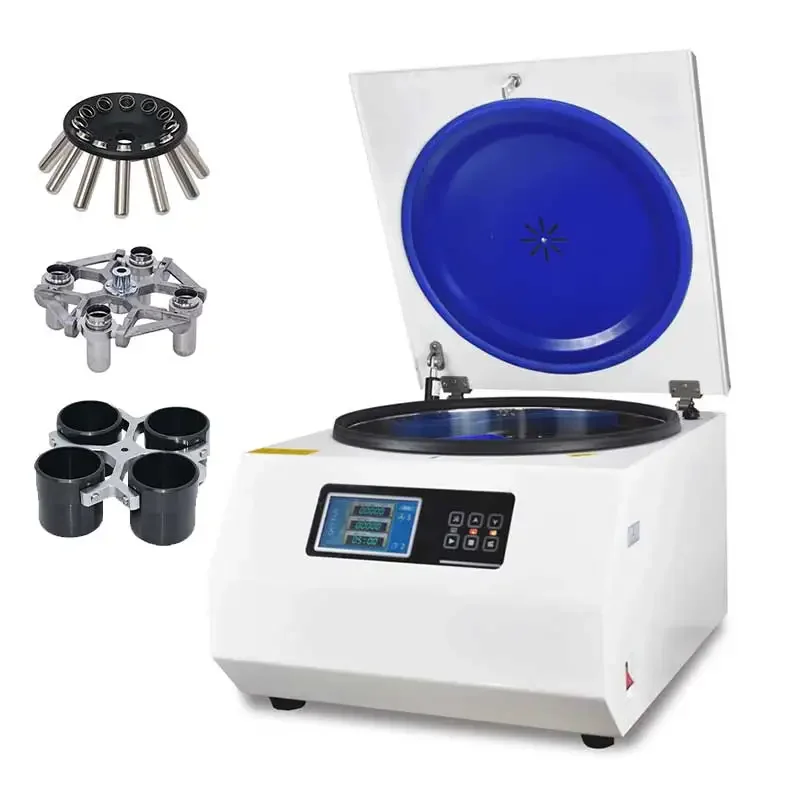 Table top Juice Centrifugal Low Speed Medical Laboratory Centrifuge 4x500ml centrifuge