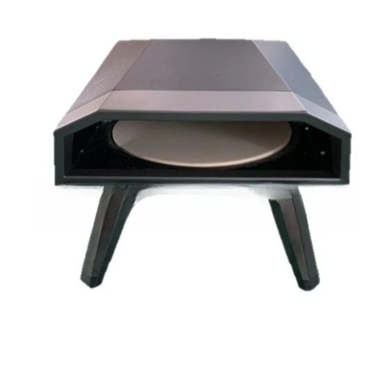 

12-Inch outdoor gas pizza rotating oven, automatic rotating gas movable barbecue gas pizza oven