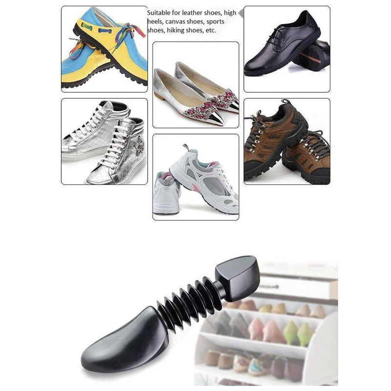 

AT33 10 Pair Adjustable Shoe Tree Shoes Shade Trees Shoe Stretcher Shaper Tree For Men 41-44
